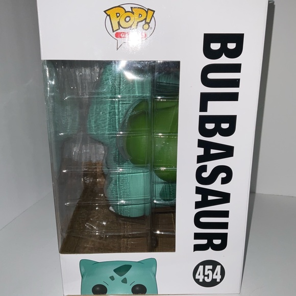 FUNKO POKÉMON BULBASAUR 10 IN JUMBO POP VAULTED NIB PRICE FIRM - Picture 7 of 11